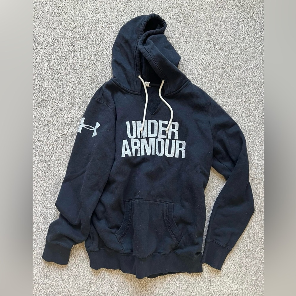 Under Armour Charcoal Hoodie with Logo